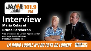 VIDEO : Interview Maria Colas et Bruno Percheron - mobilités Lorient Agglomération