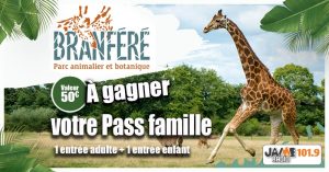 Gagnez votre pass famille pour Branféré avec JAIME Radio !