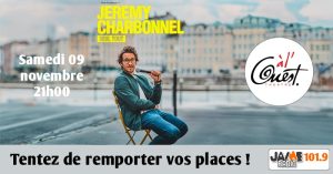 Gagnez vos places pour le spectacle “Seul tout” de Jérémy Charbonnel au Théâtre à l’Ouest d’Auray !