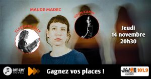 Gagnez vos places pour le concert de Maude Madec, Youn Kamm et Eleonore Billy