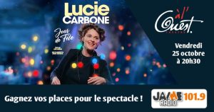 Gagnez vos places pour le spectacle “Jour de fête” de Lucie Carbone au Théâtre à l’Ouest d’Auray !
