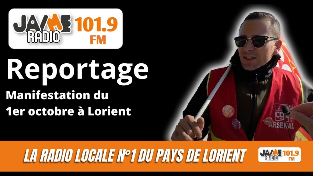 Reportage : Manifestation du 1er octobre à Lorient