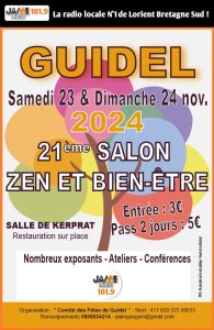 21e Salon Zen et Bien-être le 23 et 24 novembre à la salle de Kerprat