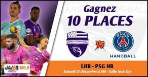 Gagnez vos places pour le match entre Lanester Handball et PSG HB !