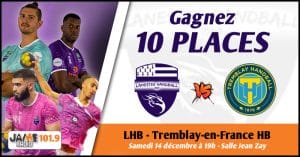 Gagnez vos places pour le match entre Lanester HB et Tremblay HB !
