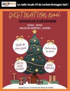 Destination Noël salle de Kerprat par le Comité des Fêtes de Guidel