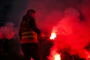 Une grève et un rassemblement à la Fonderie de Bretagne, ce mardi