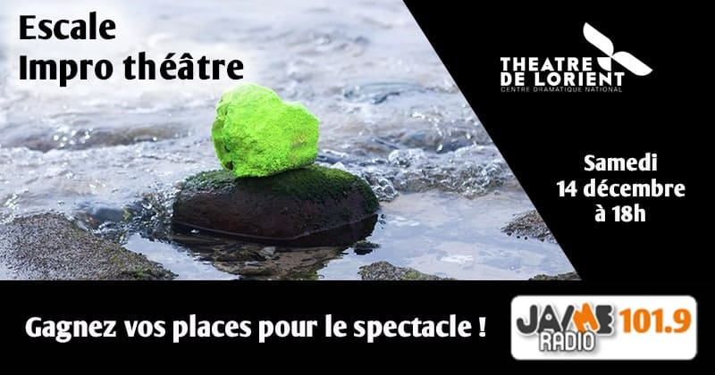 Gagnez vos places pour l’Escale impro théâtre au Théâtre de Lorient