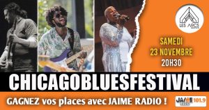Gagnez vos places pour le Chicago Blues Festival aux Arcs de Quéven !