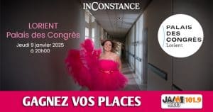 Gagnez vos places pour le spectacle de Constance au Palais des congrès de Lorient !
