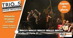 Gagnez vos places pour voir le spectacle cirque - jazz au Trio…s !