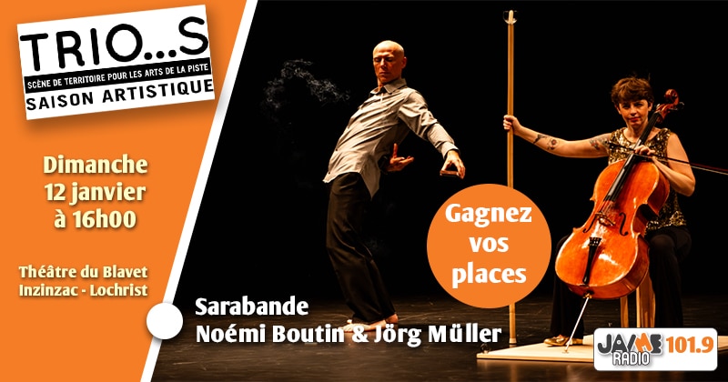 Gagnez vos places pour voir Sarabande au Théâtre du Blavet à Inzinzac-lochrist !