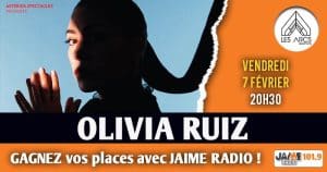 Gagnez vos places pour le concert d’Olivia Ruiz aux Arcs de Quéven !