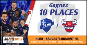 Gagnez vos places pour le match entre le Hennebont Lochrist Handball face au Bruges HB!