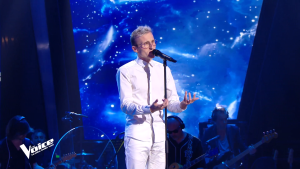 Steven, talent JAIME Radio sur la scène de THE VOICE ce samedi