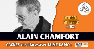 Gagnez vos places pour le concert d’Alain Chamfort aux Arcs de Quéven !