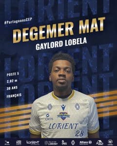 Nouvelle arrivée au CEP Lorient Breizh Basket