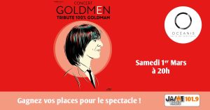 Gagnez vos places pour voir les Goldmen à l’Océanis de Ploemeur !