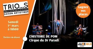 Gagnez vos places pour voir le spectacle “l’Histoire de Pom” au Trio…s !