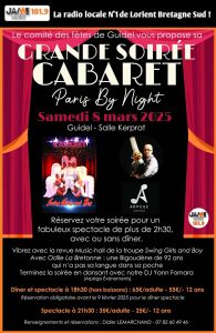 Soirée Cabaret salle de Kerprat à Guidel