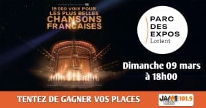 Gagnez vos places pour le concert “15 000 voix pour les plus belles chansons françaises”