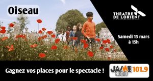 Gagnez vos places pour le spectacle “Oiseau” au théâtre de Lorient !