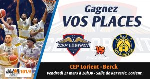 Gagnez vos places pour le match du CEP Lorient face à Berck !