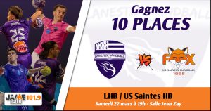 Gagnez vos places pour le match entre Lanester Handball et US Saintes !