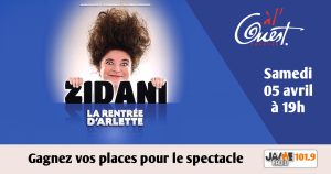 Gagnez vos places pour voir La rentrée d'Arlette au Théâtre à l’Ouest d’Auray !