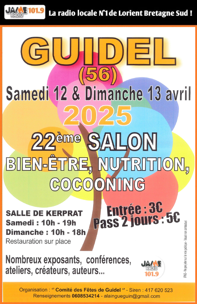 Salon Zen, Bien-être et Cocooning samedi 12 et dimanche 13 avril à Guidel