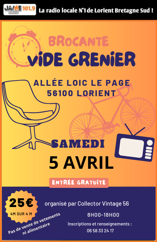 Brocante vide-grenier de Collector Vintage 56 à Lorient