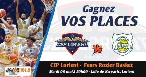 Gagnez vos places pour le match du CEP Lorient face à Feurs !