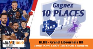 Gagnez vos places pour le match entre le Hennebont Lochrist Handball face aux Libournais !