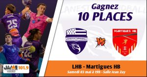 Gagnez vos places pour le match entre Lanester Handball et Martigues !