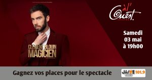 Gagnez vos places pour le spectacle de Clément Blouin au Théâtre à l’Ouest d’Auray !