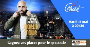 Gagnez vos places pour “The Stan Benett world tour” au Théâtre à l’Ouest d’Auray !