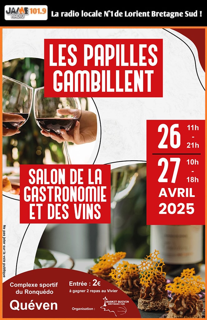 Salon "Les Papilles Gambillent", organisé par Basket Quéven Bretagne Sud
