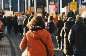 Les agents des finances publiques dans la rue hier à Lorient