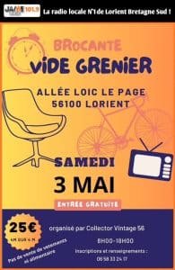 Brocante vide-grenier de Collector Vintage 56 à Lorient