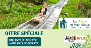 A gagner, pour toute entrée achetée, une entrée offerte pour La Balade du Père Nicolas