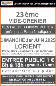 Vide-Grenier à Lorient par ATAFAI France Côte d’Ivoire