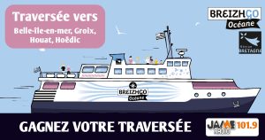 Gagnez votre traversée avec Breizh Go Océane et JAIME Radio !