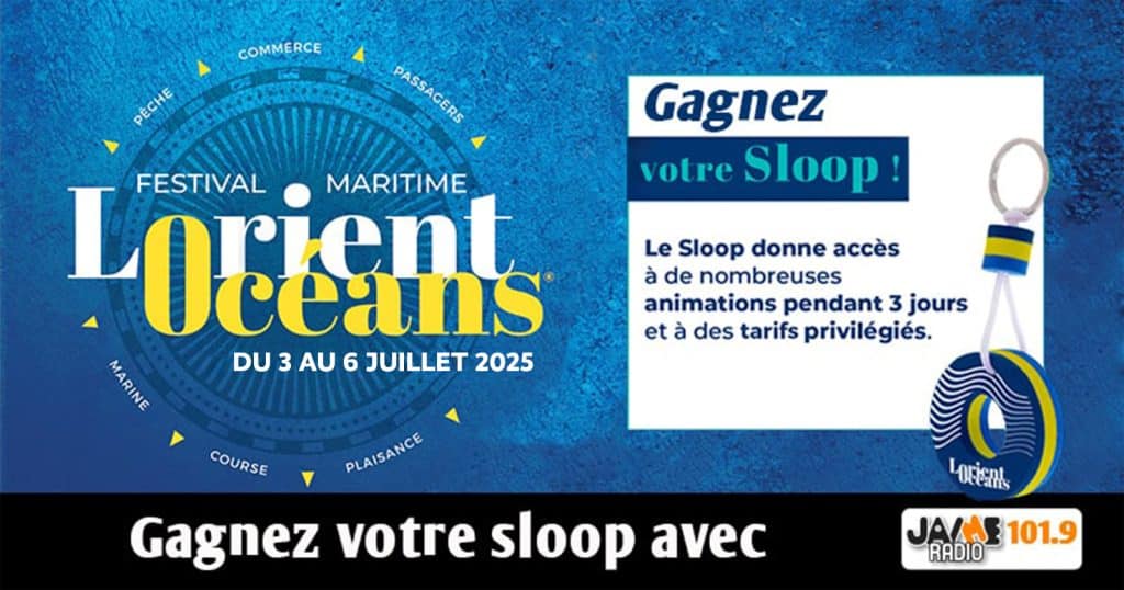 Gagnez vos pass Sloop pour le festival Lorient Océans !
