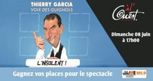 Gagnez vos places pour “L’insolent” au Théâtre à l’Ouest d’Auray !