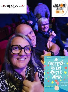 Natacha Bidard - gagnante du jeu pour le spectacle “Je préfère qu’on reste amis”