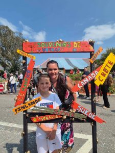 Nolwenn Pigeau - gagnante du jeu pour le Carnaval à l'Ouest