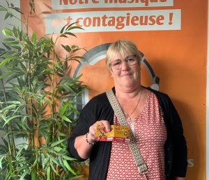 Laurence Sivy - gagnante du pass Carnaval à l'ouest de Scaer