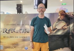 Un grand merci à Mickael Courgeon pour sa photo prise lors de sa sortie cinéma au Méga CGR. Il a remporté sa place grâce à JAIME Radio.