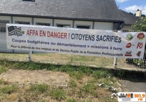 Les syndicats se mobilisent pour défendre les centres AFPA de Bretagne, dont celui de Lorient, menacés par des restrictions budgétaires.