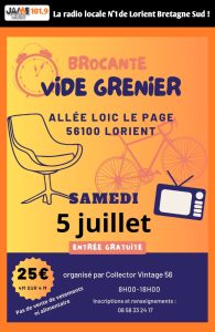 Brocante vide-grenier de Collector Vintage 56 à Lorient